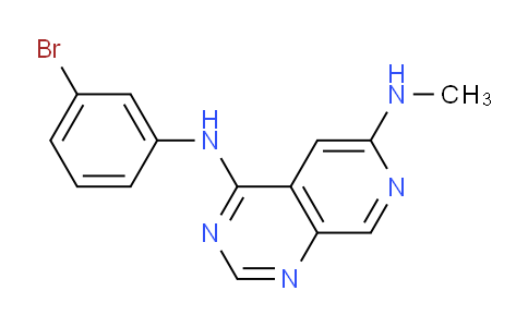 N4-(3-溴苯基)-N6-甲基-吡啶并[3,4-D]嘧啶-4,6-二胺