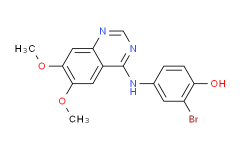 2-bromo-4-((6,7-dimethoxyquinazolin-4-yl)amino)phenol