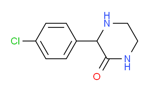 3-(4-chlorophenyl)piperazin-2-one