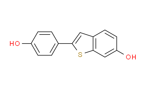 2-(4-hydroxyphenyl)benzo[b]thiophen-6-ol
