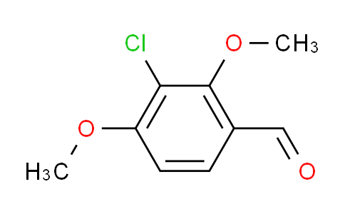 3-chloro-2,4-dimethoxybenzaldehyde