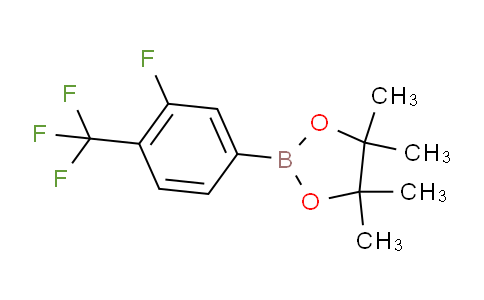 2-(3-fluoro-4-(trifluoromethyl)phenyl)-4,4,5,5-tetramethyl-1,3,2-dioxaborolane