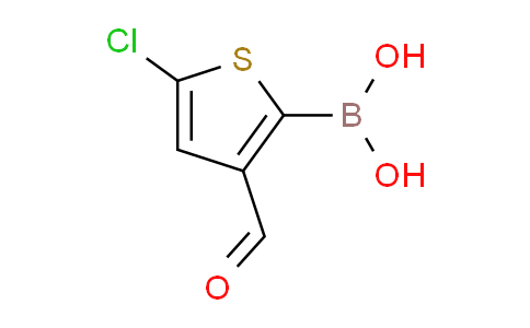 5-chloro-3-formylthiophen-2-ylboronic acid