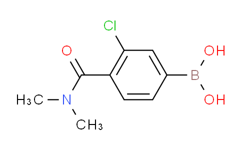 3-chloro-4-(dimethylcarbamoyl)phenylboronic acid