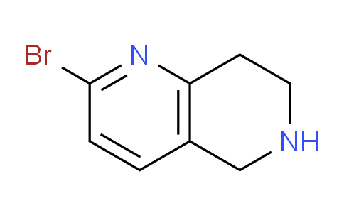 2-溴-5,6,7,8-四氢-1,6-萘啶