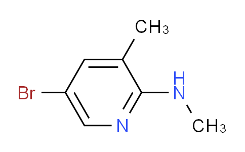 5-溴-3-甲基-2-(甲基氨基)吡啶