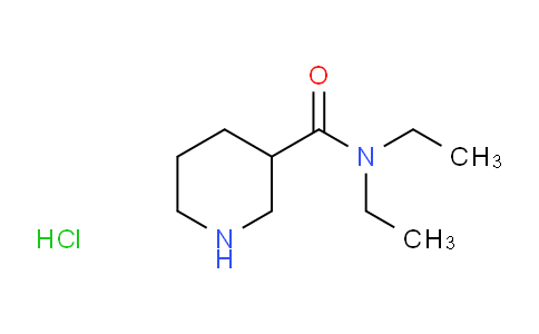 N,N-diethylpiperidine-3-carboxamide hydrochloride