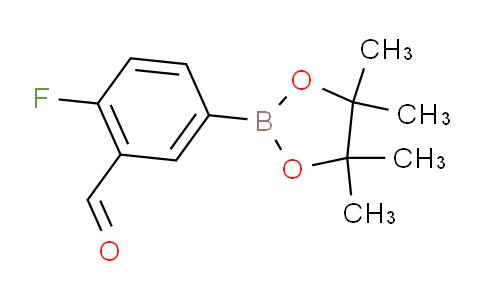2-fluoro-5-(4,4,5,5-tetramethyl-1,3,2-dioxaborolan-2-yl)benzaldehyde