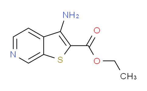 ethyl 3-aminothieno[2,3-c]pyridine-2-carboxylate