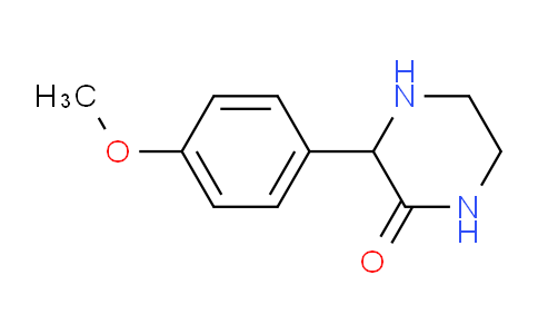 3-(4-METHOXY-PHENYL)-PIPERAZIN-2-ONE