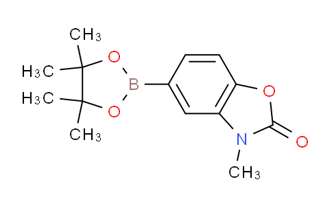 3-methyl-5-(4,4,5,5-tetramethyl-1,3,2-dioxaborolan-2-yl)benzo[d]oxazol-2(3H)-one