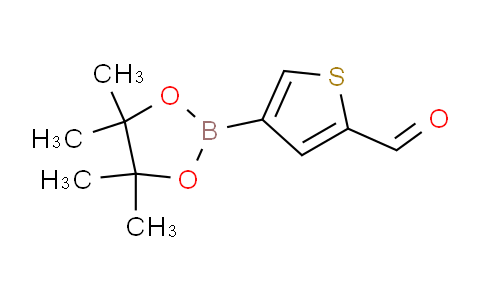 4-(4,4,5,5-tetramethyl-1,3,2-dioxaborolan-2-yl)thiophene-2-carbaldehyde