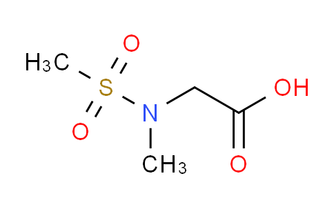 2-(N-methylmethylsulfonamido)acetic acid