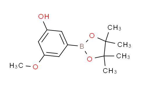 3-methoxy-5-(4,4,5,5-tetramethyl-1,3,2-dioxaborolan-2-yl)phenol