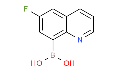 6-FLUOROQUINOLINE-8-BORONIC ACID