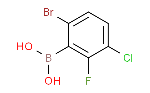 6-bromo-3-chloro-2-fluorophenylboronic acid