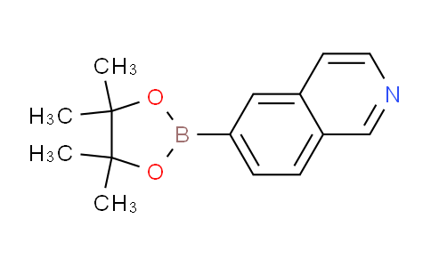 6-(4,4,5,5-tetramethyl-1,3,2-dioxaborolan-2-yl)isoquinoline