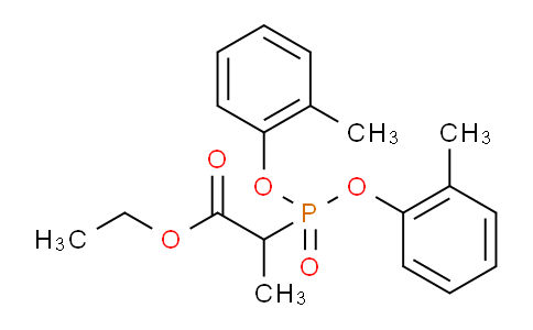 ethyl 2-(bis(o-tolyloxy)phosphoryl)propanoate