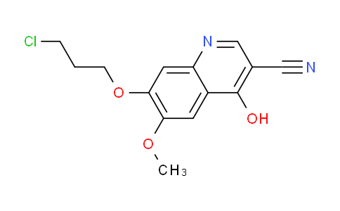 7-(3-氯丙氧基)-4-羟基-6-甲氧基喹啉-3-腈