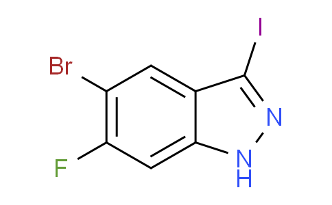 5-溴-6-氟-3-碘-1H-吲唑