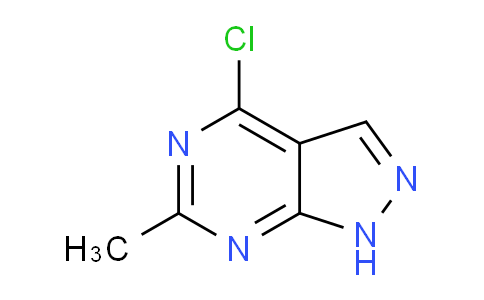 4-chloro-6-methyl-1H-pyrazolo[3,4-d]pyrimidine