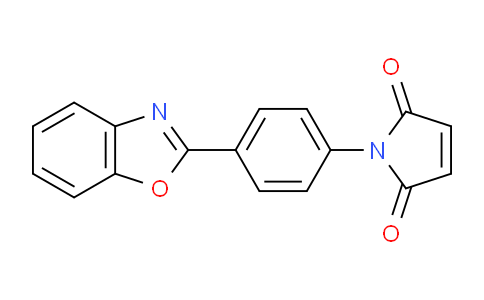 1-(4-(苯并[D]恶唑-2-基)苯基)-1H-吡咯-2,5-二酮