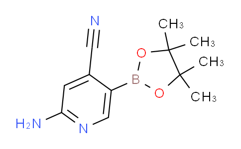 2-amino-5-(4,4,5,5-tetramethyl-1,3,2-dioxaborolan-2-yl)isonicotinonitrile