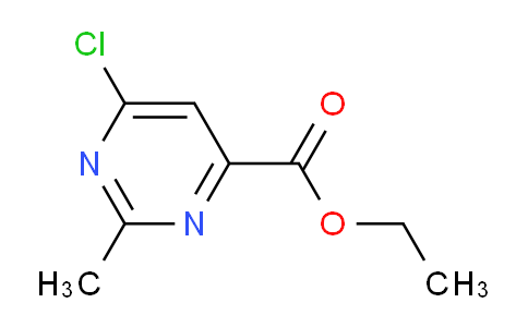 4-嘧啶甲酸, 6-氯-2-甲基-, 乙酯