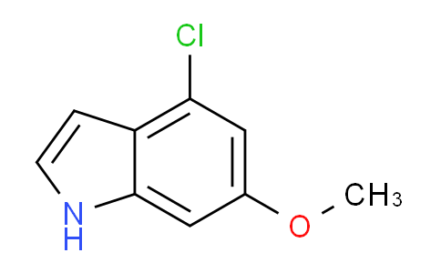 4-氯-6-甲氧基吲哚