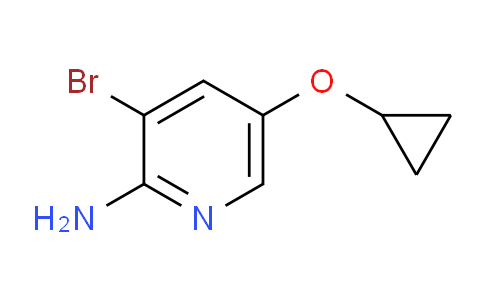 3-bromo-5-cyclopropoxypyridin-2-amine