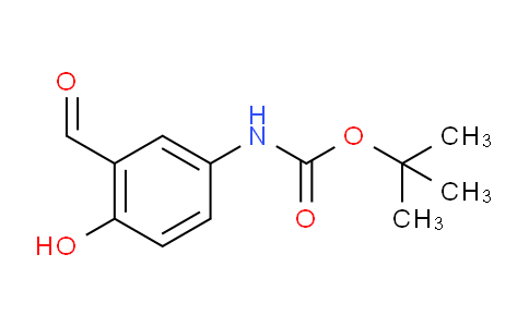 tert-butyl 3-formyl-4-hydroxyphenylcarbamate