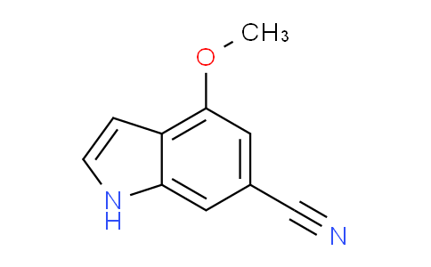 4-methoxy-1H-indole-6-carbonitrile