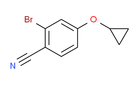 2-bromo-4-cyclopropoxybenzonitrile