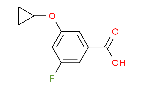 3-cyclopropoxy-5-fluorobenzoic acid