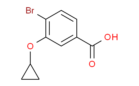 4-bromo-3-cyclopropoxybenzoic acid