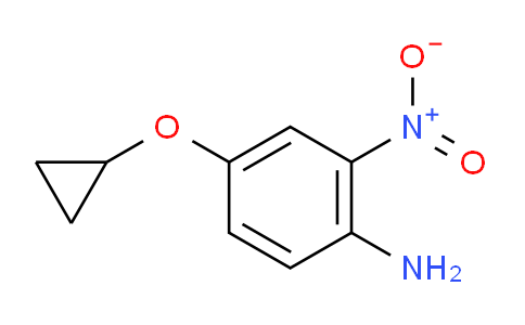4-cyclopropoxy-2-nitroaniline