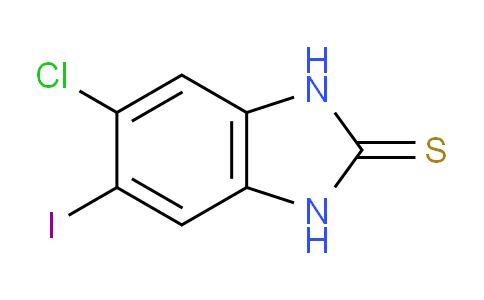 5-chloro-6-iodo-1H-benzo[d]imidazole-2(3H)-thione