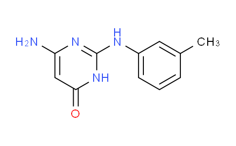 6-氨基-2-[(3-甲基苯基)氨基]嘧啶-4(3H)-酮