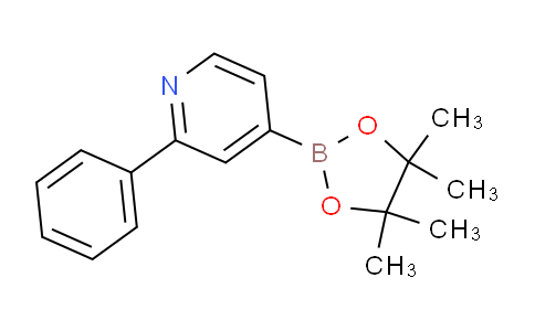 2-phenyl-4-(4,4,5,5-tetramethyl-1,3,2-dioxaborolan-2-yl)pyridine
