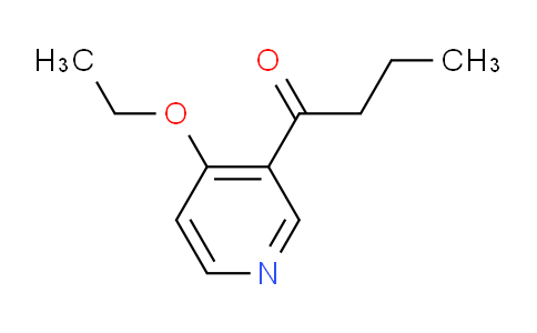 1-(4-Ethoxypyridin-3-yl)butan-1-one