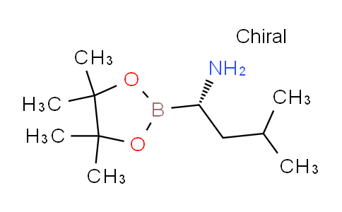 (S)-3-methyl-1-(4,4,5,5-tetramethyl-1,3,2-dioxaborolan-2-yl)butan-1-amine
