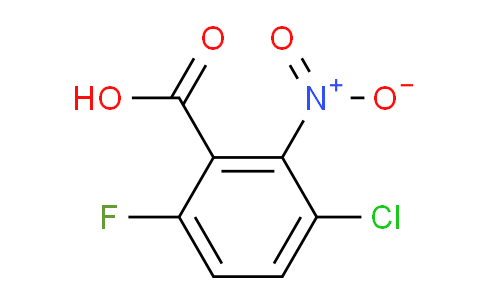 3-chloro-6-fluoro-2-nitrobenzoic acid