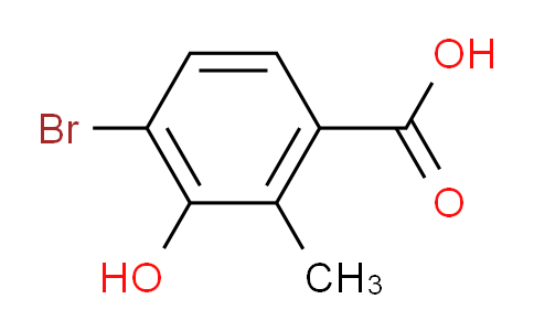 4-bromo-3-hydroxy-2-methylbenzoic acid