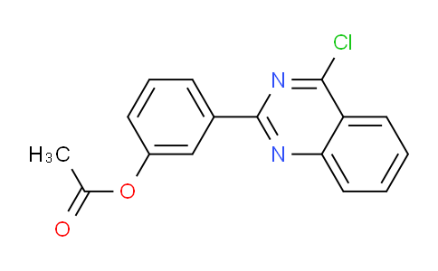3-(4-氯喹唑啉-2-基)苯基乙酸酯