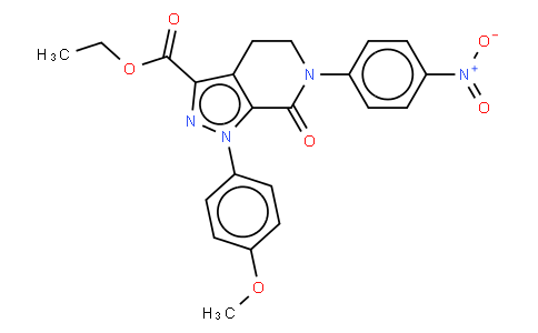 RS20114 | 536759-91-8 | 4,5,6,7-四氢-1-(4-甲氧基苯基)-6-(4-硝基苯基)-7-氧代-1H-吡唑并[3,4-c]吡啶-3-羧酸乙酯