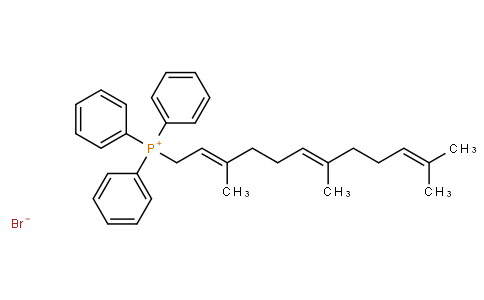 Phosphonium, triphenyl(3,7,11-trimethyl-2,6,10-dodecatrien-1-yl)-, bromide (1:1)