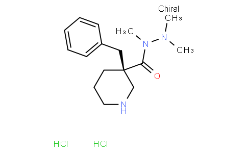 RS20289 | 883572-50-7 | (3R)-3-benzyl-N,N',N'-trimethylpiperidine-3-carbohydrazide dihydrochloride