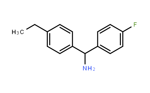 (4-Ethylphenyl)-(4-fluorophenyl)methanamine