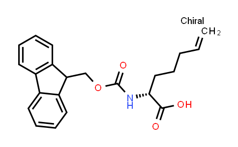 (2R)-2-(9H-Fluoren-9-ylmethoxycarbonylamino)hept-6-enoic acid