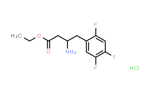 (R)-Ethyl 2,4,5-trifluoro-b-homophenylalaninateHCl